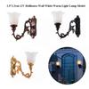ABS Metal Material Dollhouse Wall Lamp 12V Garden Yard Led Light New White/Warm Light Model