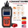 KONNWEI KW480 OBD2 Car Scanner Full System ABS Airbag SRS Oil Reset ODB2 Auto Diagnostic Tool Engine Code Reader for BMW E38 E46