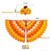 Children's Phoenix & Peacock Feather Wings and Mask Set for Halloween Performance