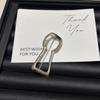 Lock Hole Design Key Shaped Brooch Vintage Style Metal Decorative Pin Suit Coat Accessory  Daily