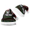 2024 Double-Sided Plus Velvet Christmas Hat for Adults & Kids