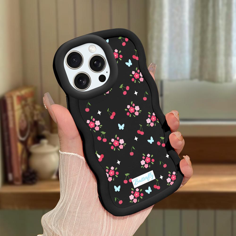 Чехол для телефона Macaron из мягкого силиконового материала с большой волной и кромкой, противоударный защитный резиновый чехол для iPhone Samsung Huawei Honor Xiaomi Redmi OnePlus Moto