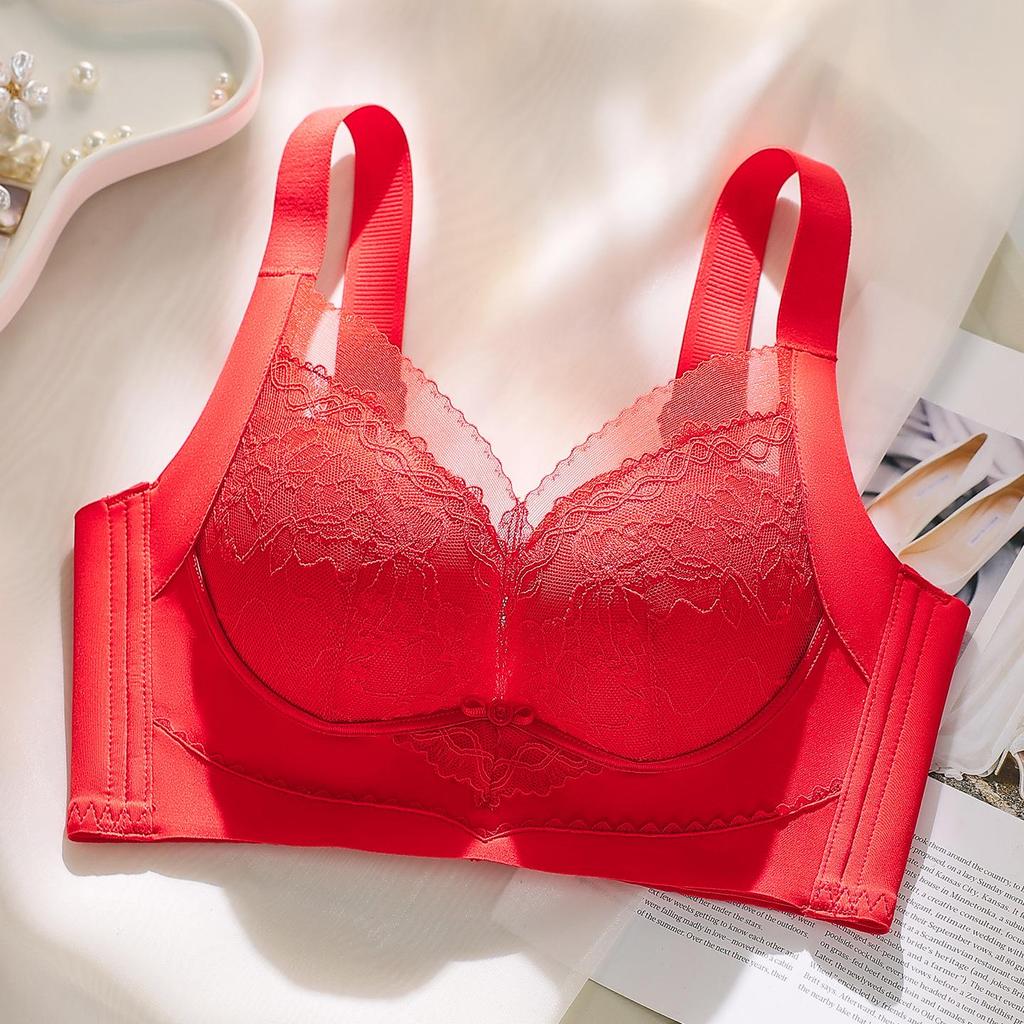 Кружевной бюстгальтер пуш-ап для женщин - Сексуальный, Удобный, Высокая боковая поддержка, Регулируемая посадка с массажным эффектом