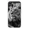 Black Tpu Case For Vivo Y21 Y51A 2021 Y21S Y33S Y51 2020 Y51S Y53s 4G Y72 5G Back Cover Animals The Lion