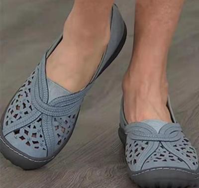 Женская обувь 2024 года, модная повседневная обувь с дышащими вставками, размер 43, спортивные сандалии, лоферы Socofy Flat, сандалии, сандалии Zapatos Mujer