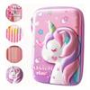 Unicorn School Pencil Case Large Capacity Organizer Stationery Box Zipper Storage Box Birthday Gifts School Supplies