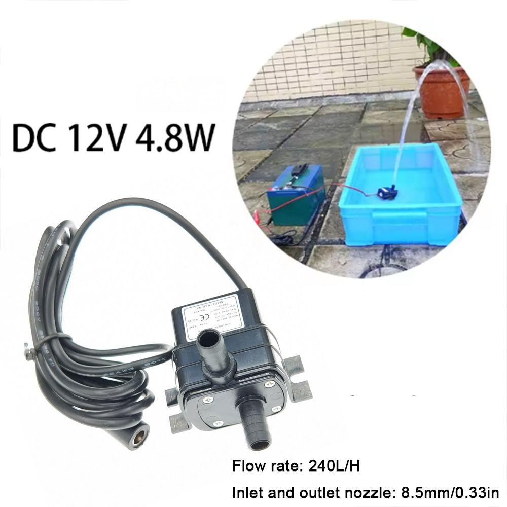Efficient Water Transfer Small Household Pump Submersible Pump Hydroponic Vegetable Cultivation