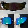 TT REVO High-Def Electroplated Lens for Day/Night Use with UV Protection – Fits TT REVO Motorcycle Helmet.