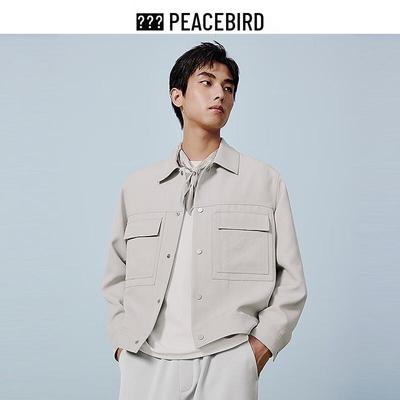 Мужская рабочая куртка свободного кроя PEACEBIRD