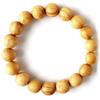 Palo Santo Peruvian Wooden Prayer Fragrant Inner 21cm [GOLD STONE] Bracelet, 12mm, Holywood, Beads, Wood, Diameter Approx.
