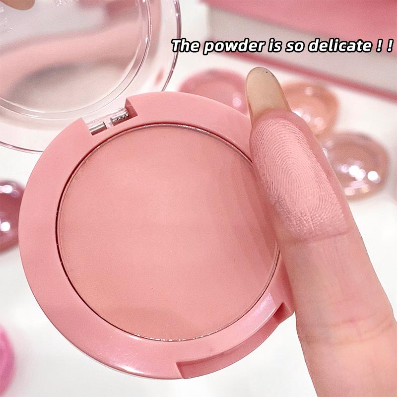 GEGE BEAR Пудровые румяна Matte Face Tender Makeup Girl Pink Natural Blush с длительным контролем кожного сала