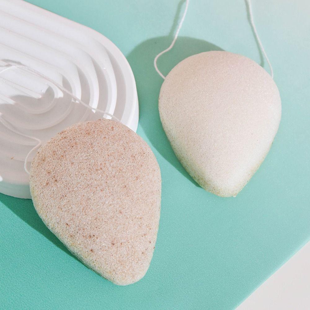 Beauty Face Wash Puff Water Drop Exfoliating Sponge Face Deep Cleaning Pads  Skin Care Tools