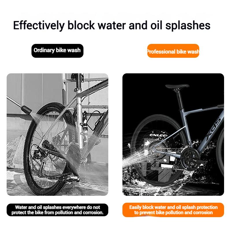 Bike Disc Brake Cleaning Cover Anti Oil Stain Protector Washing Guard For Road Mtb Bicycle Maintenance Tool