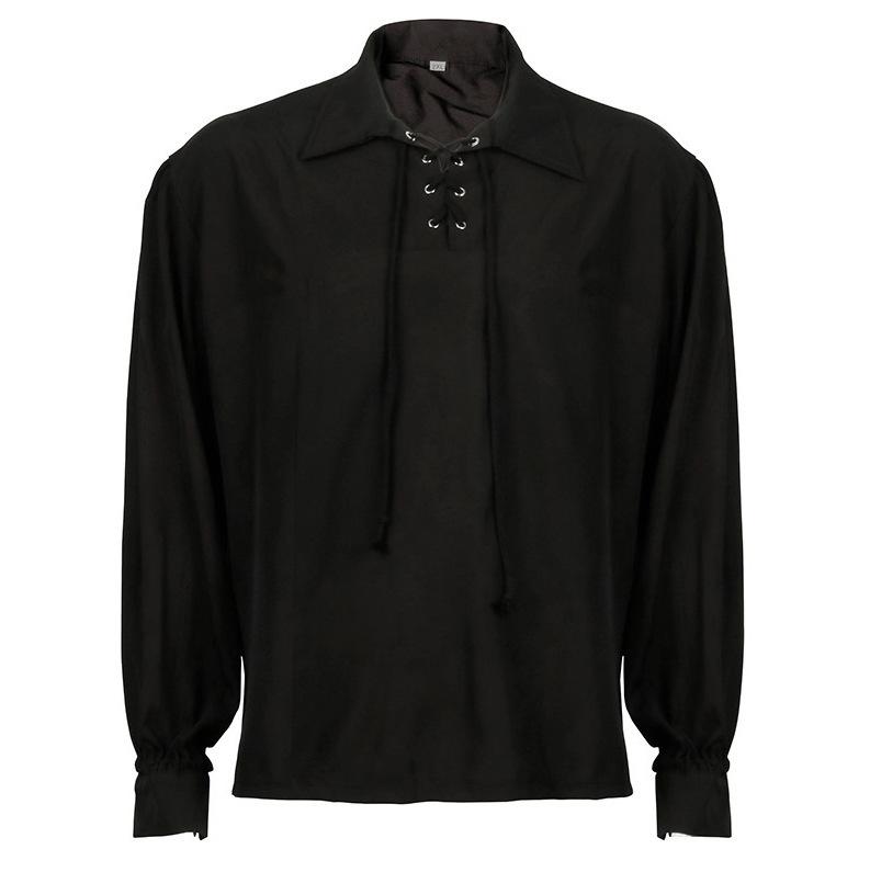 Мужская готическая стимпанк викторианская рубашка 2024