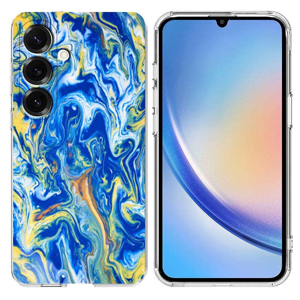 For Samsung Galaxy A05s 4G Case Marble Pattern Printing Soft TPU Phone Cover