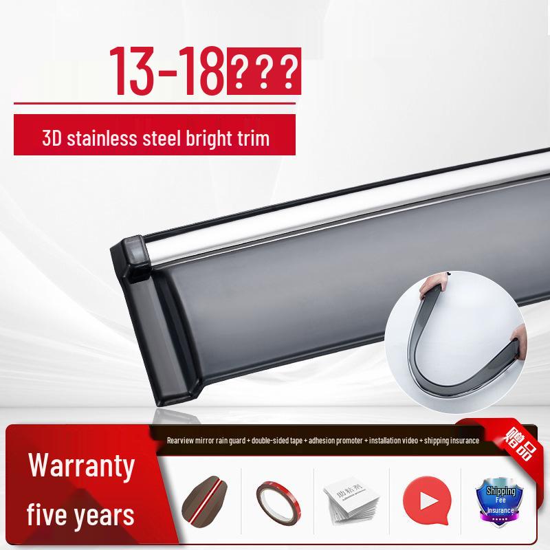 Дефлекторы окон для Honda Accord Десятого поколения, Civic, Lingpai и Fengfan - Защита от солнца и дождя для CR-V, XRV