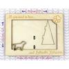 Labrador Retriever - Photo frame, engraved wooden frame, a lovely gadget for the dog lover by Art-Dog