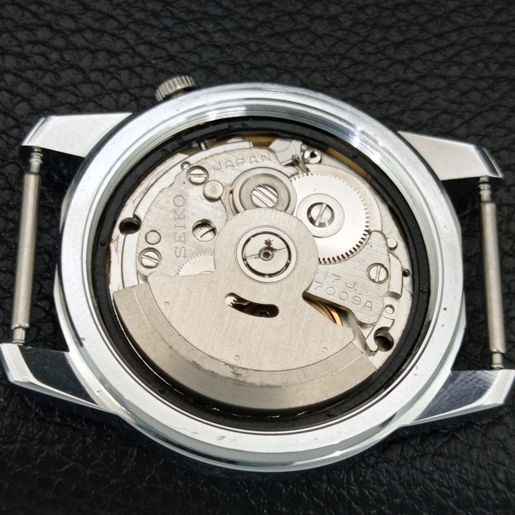 АВТОМАТИЧЕСКИЕ ВИНТАЖНЫЕ ОТРЕСТАВРИРОВАННЫЕ МУЖСКИЕ ЧАСЫ SEIKO 5 ЯПОНИЯ ЗЕЛЕНЫЙ ЦИФЕРБЛАТ a445684-1