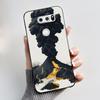 Чехол для LG V30 V30+ V30S V30S+ V35 V35+ ThinQ Тонкий Мягкий Черный Силиконовый Чехол Эстетичный Роскошный Милый Крутой Задняя Крышка для Мальчиков Девочек