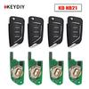 5pcs KEYDIY NB21-3 NB21-4 Car Remote Key 3/4 Buttons KD Car Keys for KD900/KD-X2 Key Programmer NB Series Remote Control Car Key