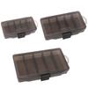5 Compartments Fishing Tackle Box Lures Baits Box Organizers Fishing Bait Tackle Storage Case Container Box for Earring