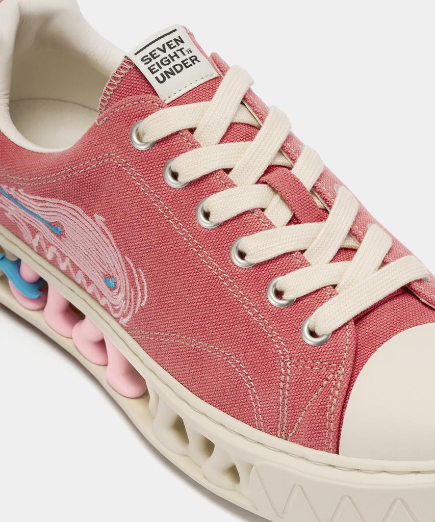 78Under M-3 Graphic Low Top_Vintage Pink
