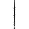 Steel Earth Auger Drill Bit Garden Post Hole Digger 60x800mm Single Blade