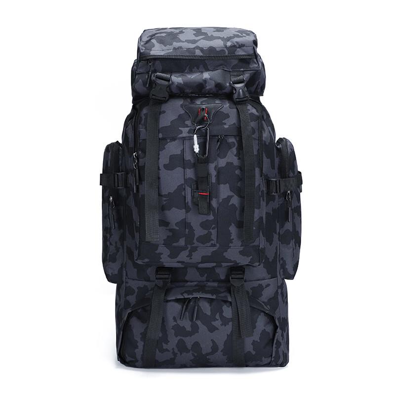Kuzhe 80L Waterproof USB Charging Outdoor Backpack