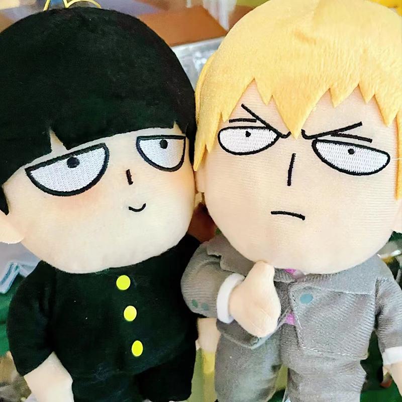 Сигэо Кагэяма Хлопковая Кукла Mob Psycho 100 Аниме Аксессуары Плюшевые Игрушки Аниме Милый Подарок на День Рождения Фанаты Настольное Украшение