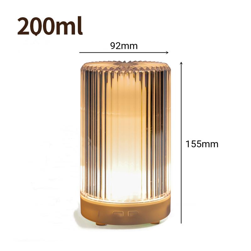 Красочный хрустальный светильник, электрический увлажнитель воздуха, ультразвуковой прохладный диффузор аромата тумана для дома, ароматерапия, диффузор эфирного масла