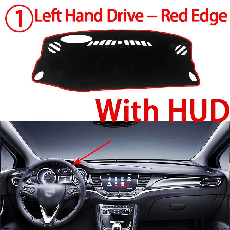 Anti-Slip Dashboard Cover Protective Pad Car Accessories for Opel Astra K 2016-2019 Vauxhall Holden Sunshade Carpet