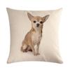 18 Inch Pillowcase Cute Dog Pattern Seat Sofa Bedroom Lumbar Cushion Cover Home Decoration Pillowcase