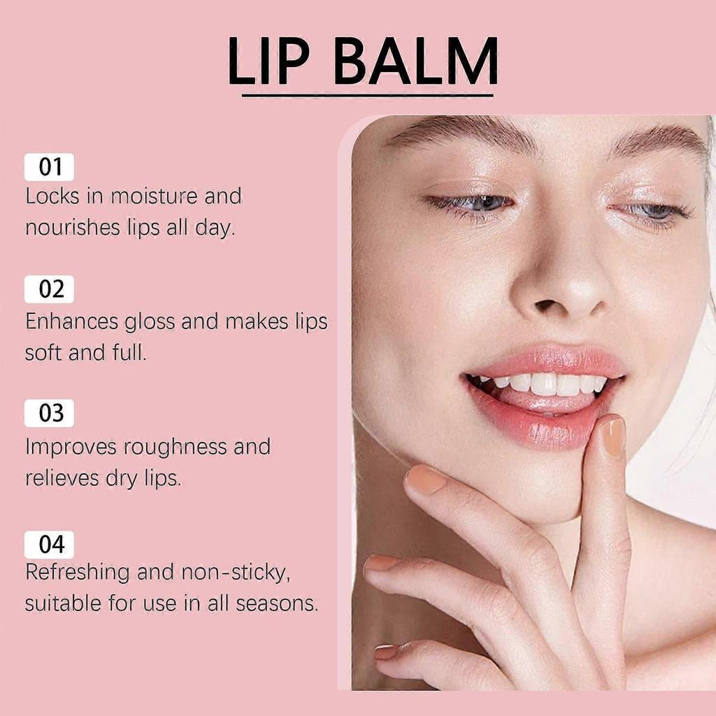 Moisturizing Moisturizing Lip Balm Series, Care Moisturizing Dry Lips Long Lasting Moisturizing Brightening Primer Lip Balm