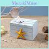 Treasure Mini Wooden Chest Desktop Organizer With Lid For Home Or Storage Office