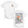 Ed Sheeran Graffiti Pattern Tshirt New Fashionable Casual Women Men Clothes Y2k T-shirts Fashion Loose Streetwear Cotton Top Tee