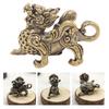 Traditional Brass Fengshui Dragon Sculpture for Home Decor Traditionally Symbolize for Luck Wealth Prosperity Accent
