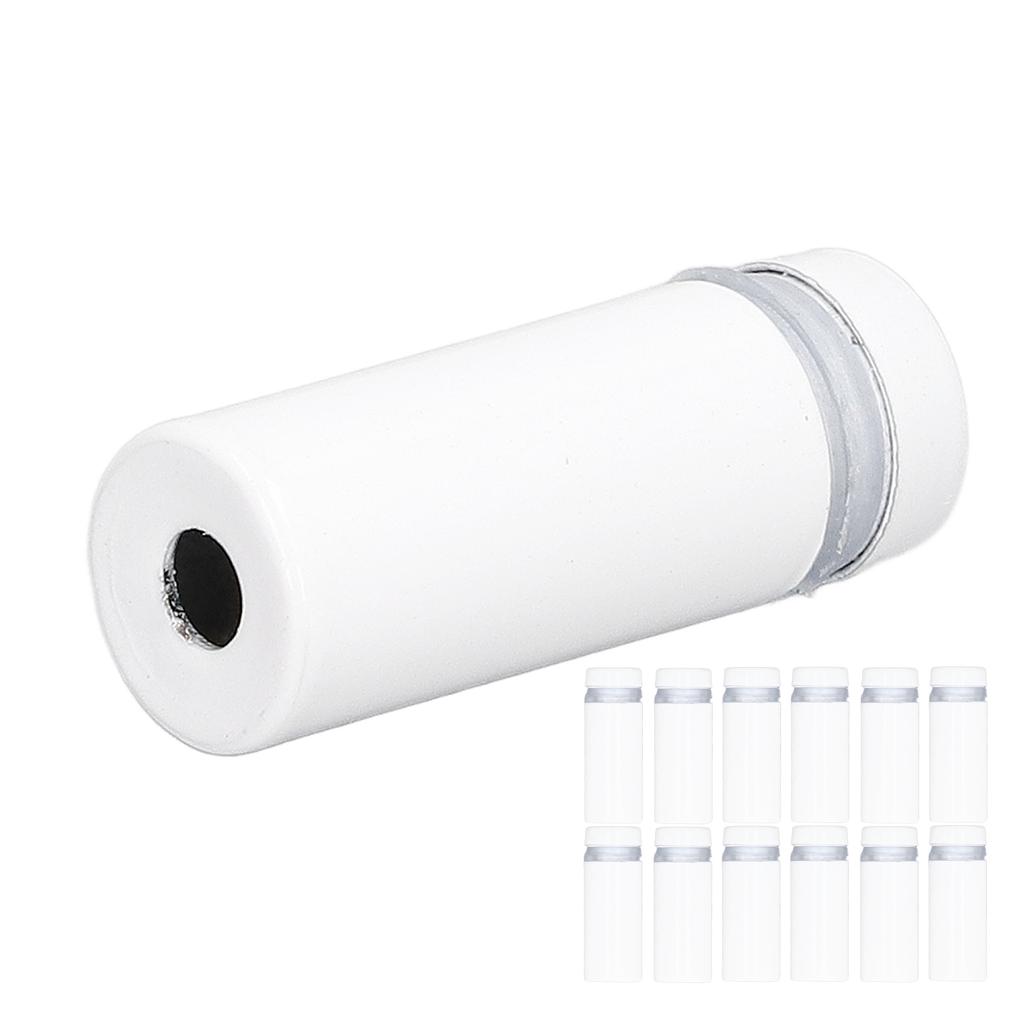 12 шт. Винты-стойки из нержавеющей стали, крепеж для рекламы и настенных табличек из акрила, 12x30 мм