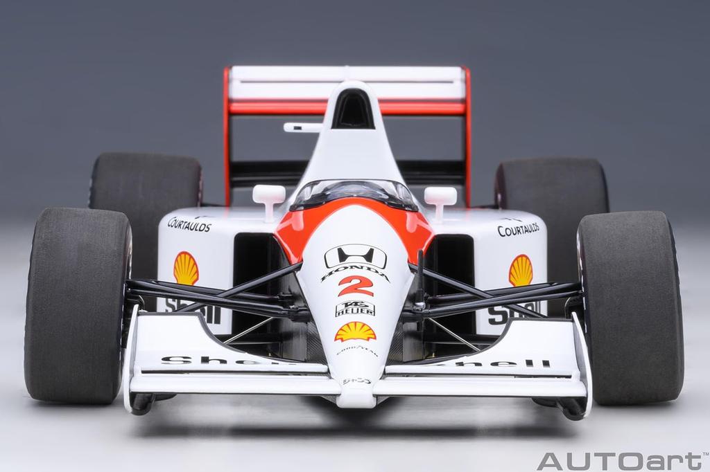 AUTOart McLaren Honda Japanese GP 1991 Герхард Бергер Завершенный продукт 1/18 MP4/6 #2