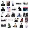 Наклейки с Селебрити Bigbang - 50 Креативных DIY Украшений для Тетрадей и Бутылок для Воды