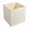 Boîte en bois - FSC 100% - 14x14x14 cm - Nature - Cosmétiques - Mixte