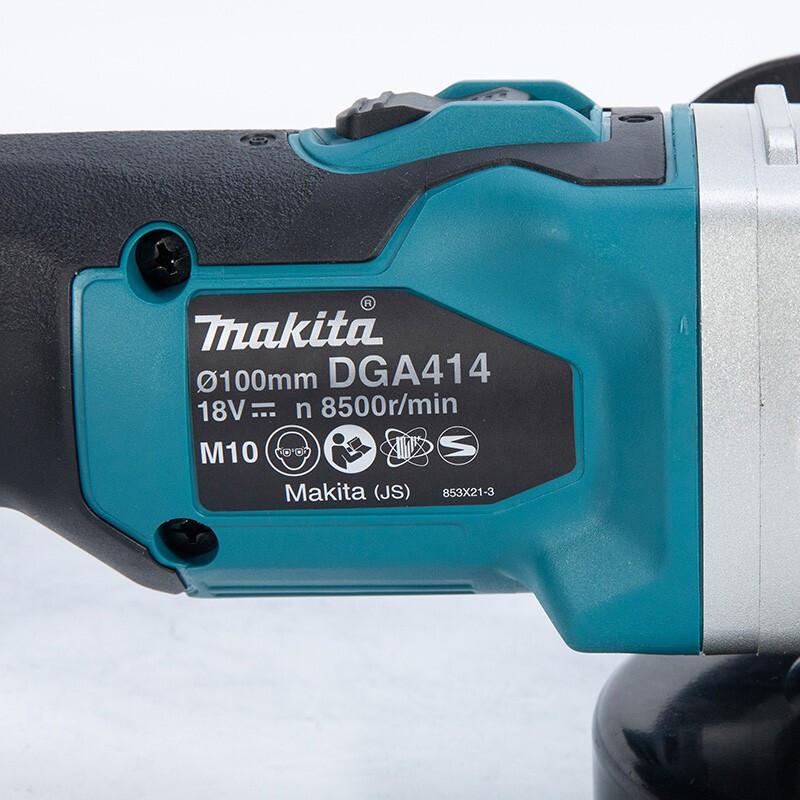 Makita 18В Бесщеточная Угловая шлифмашина (болгарка) CN вилка (адаптер в комплекте)