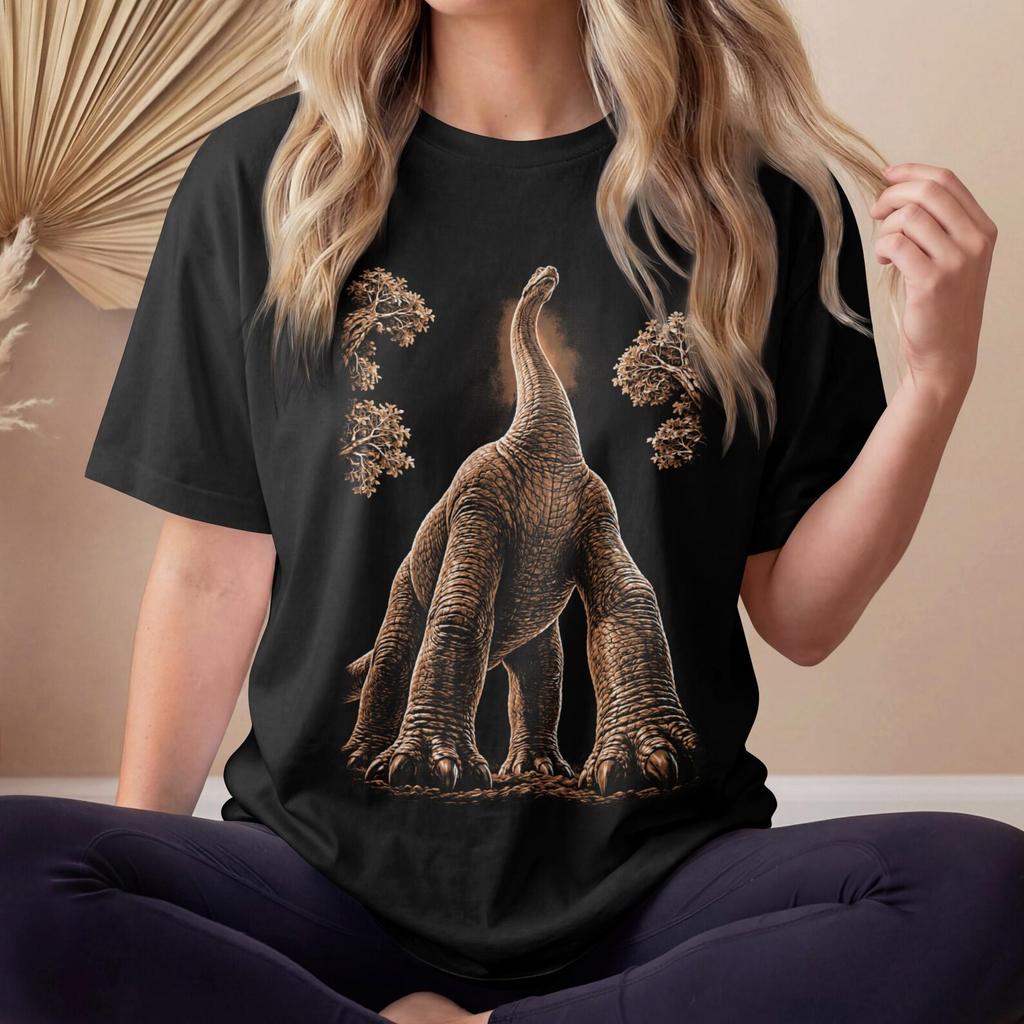 Vintage Brachiosaurus Shirt – Retro Long Neck Dinosaur Graphic Tee