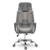 Praga Micro-Mesh Office Chair - Light Gray