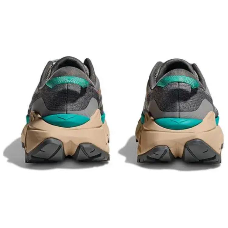 HOKA One One Skyline-Float X Series Мягкие Удобные Нескользящие Прочные Низкие Кроссовки для Хайкинга Мужские Кроссовки для Хайкинга Серые 1141610-SYK