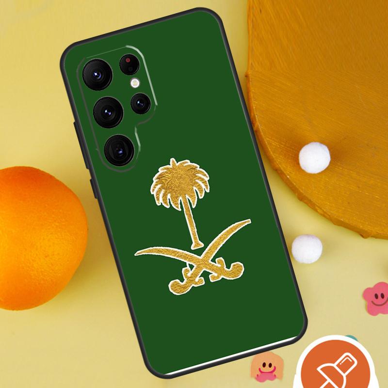 Чехол Флаг Саудовской Аравии для Samsung Galaxy S25 Ultra S24 S23 S22 S21 Ultra S9 S10 S20 Plus S24 FE Чехол Funda