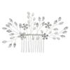 Exquisite Bridal Headdress Elegant Faux Pearl Hairclip Daily Use Rhinestone Hairpin  Girl Gift