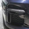 Carbon Fiber Black Color Front Fog Light Frame Decoration Cover Trim Car Styling For BMW X5 G05   Exterior Accessories
