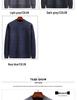 Woodpecker Dad Fleece-Lined Sweater: Warm, Thick Knit for Autumn/Winter – Ideal for Middle-Aged and Elderly, Perfect for Grandpa.