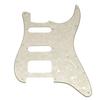 Musiclily Pro ST HSS пикгард для электрогитары Squier Sonic Strat, состаренный белый, 11 отверстий, 4-слойный, перламутровый.