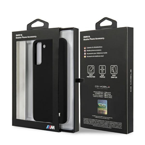 Etui do Samsung Galaxy S21 Plus BMW Silicone Czarne